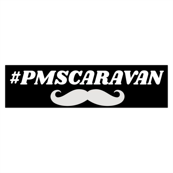 #PMSCARAVAN - Bumper Stickers